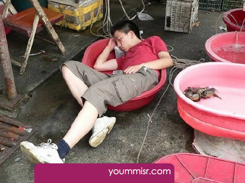 Funny Pictures Lazy People Sleeping Positions Possible Youm Misr See you don’t see before