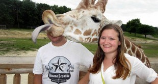 Funny footage of animals take pictures with humans