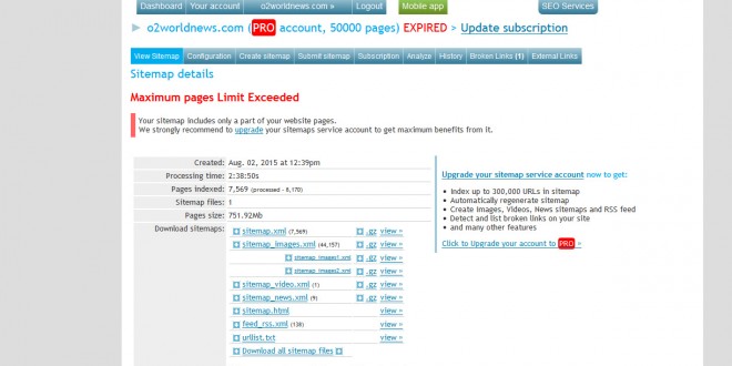 Course create xml sitemaps and addition Google Web Master
